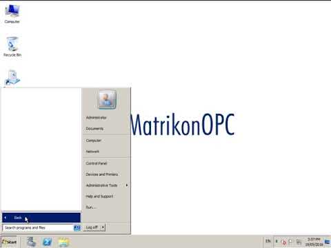 Matrikon How to configure OPC Tunneller