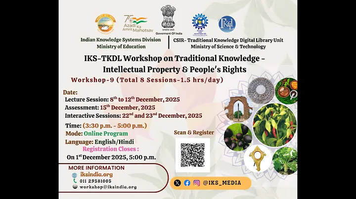 Day 5: IKS-TKDL Workshop-9 (12/12/2025)