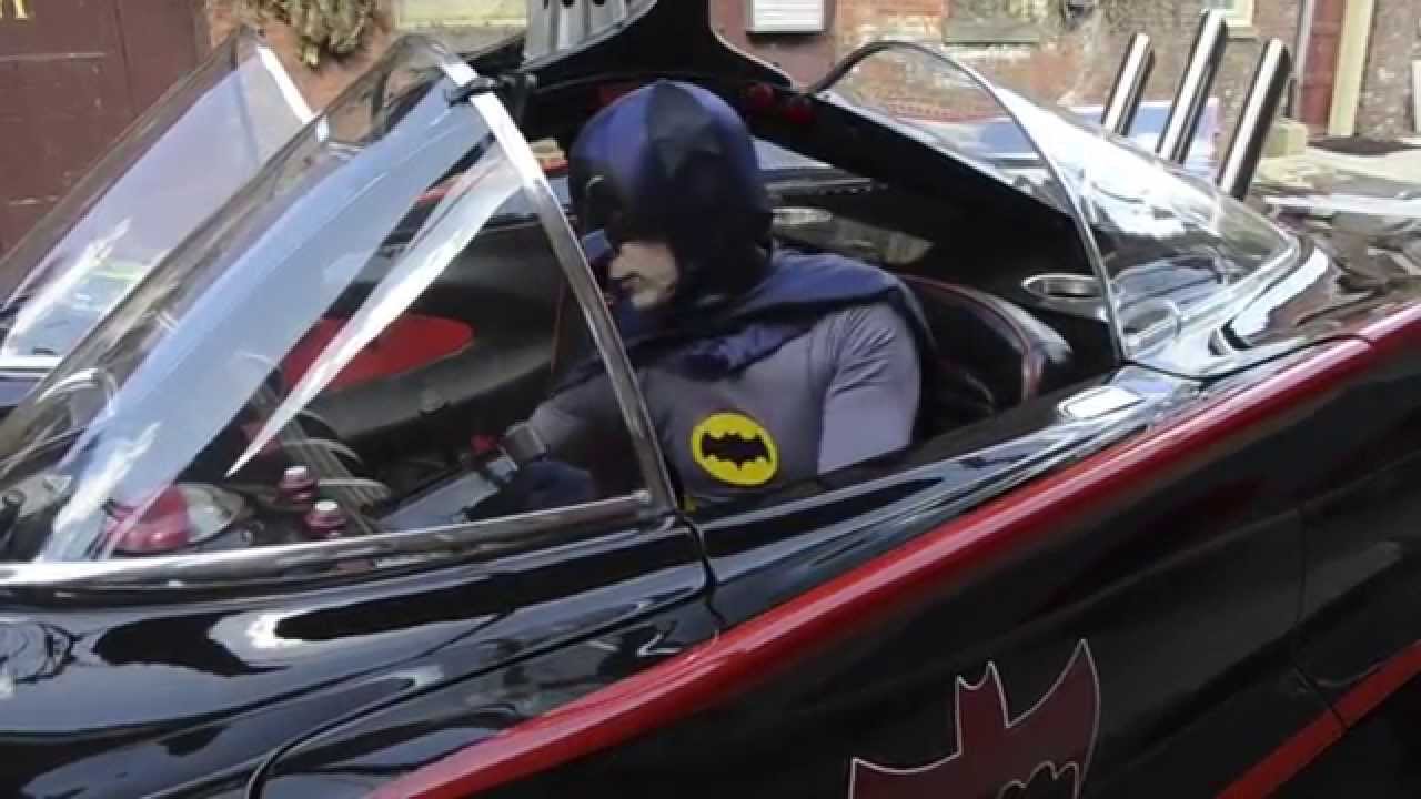 Replica 1966 Batmobile and Caped Crusader For Hire YouTube