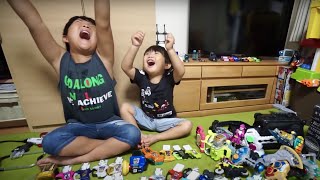 【仮面ライダー エグゼイド】大量のガシャット スペシャル！ エグゼイド おもちゃ全部出して遊んでみた★なりきり変身も！ Kamen Rider Ex-Aid