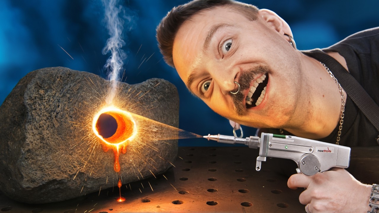 ЧТО ПРОЖЖЁТ ЛАЗЕР НА 2000 ВАТТ?