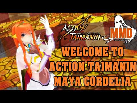 [MMD] Welcome To Action Taimanin Maya Cordelia