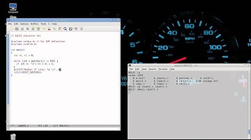 Programming in C: Lesson 9 - Count lines