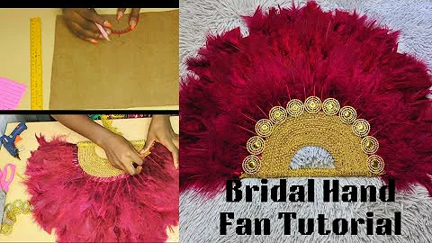 DIY Bridal Hand Fan Tutorial: Create Your Own Elegant Wedding Accessory from Scratch