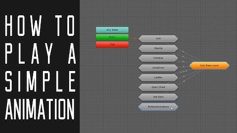 Invector Template - How to trigger a simple animation