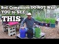 How to make free potting soil compost for container gardening to grow a vegetable garden anywhere