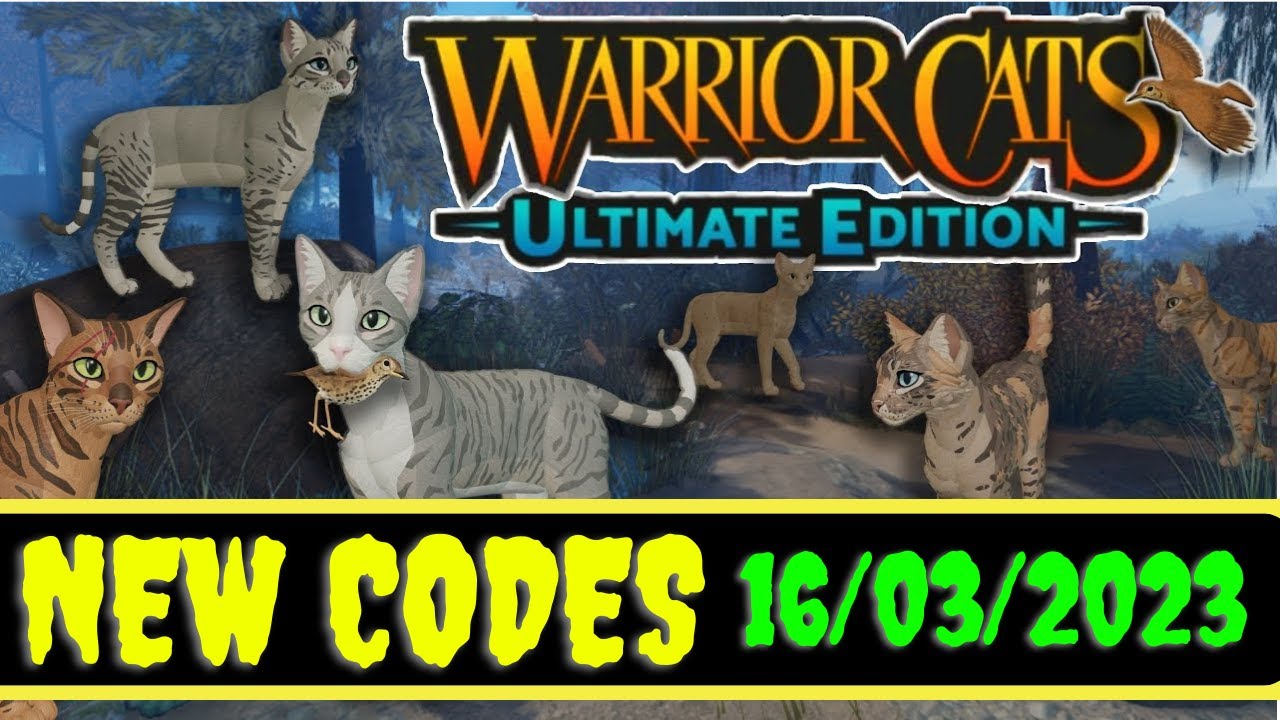 Warrior cat codes 2023 Warrior Cats Codes Roblox 2023 Codes For