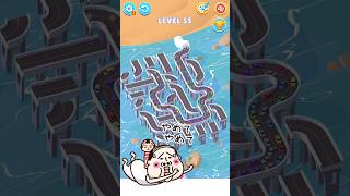 Water flowレベル55#shorts #gaming #脳セラピー #パズル #頭の体操