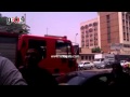 حريق مبني سكني بشارع السرايا 
