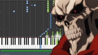 Hydra - Overlord Season 2 [オーバーロード Ⅱ] Ending (Piano Synthesia) chords