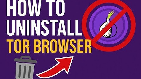 How to uninstall TOR browser || tor browser kaise delete kare