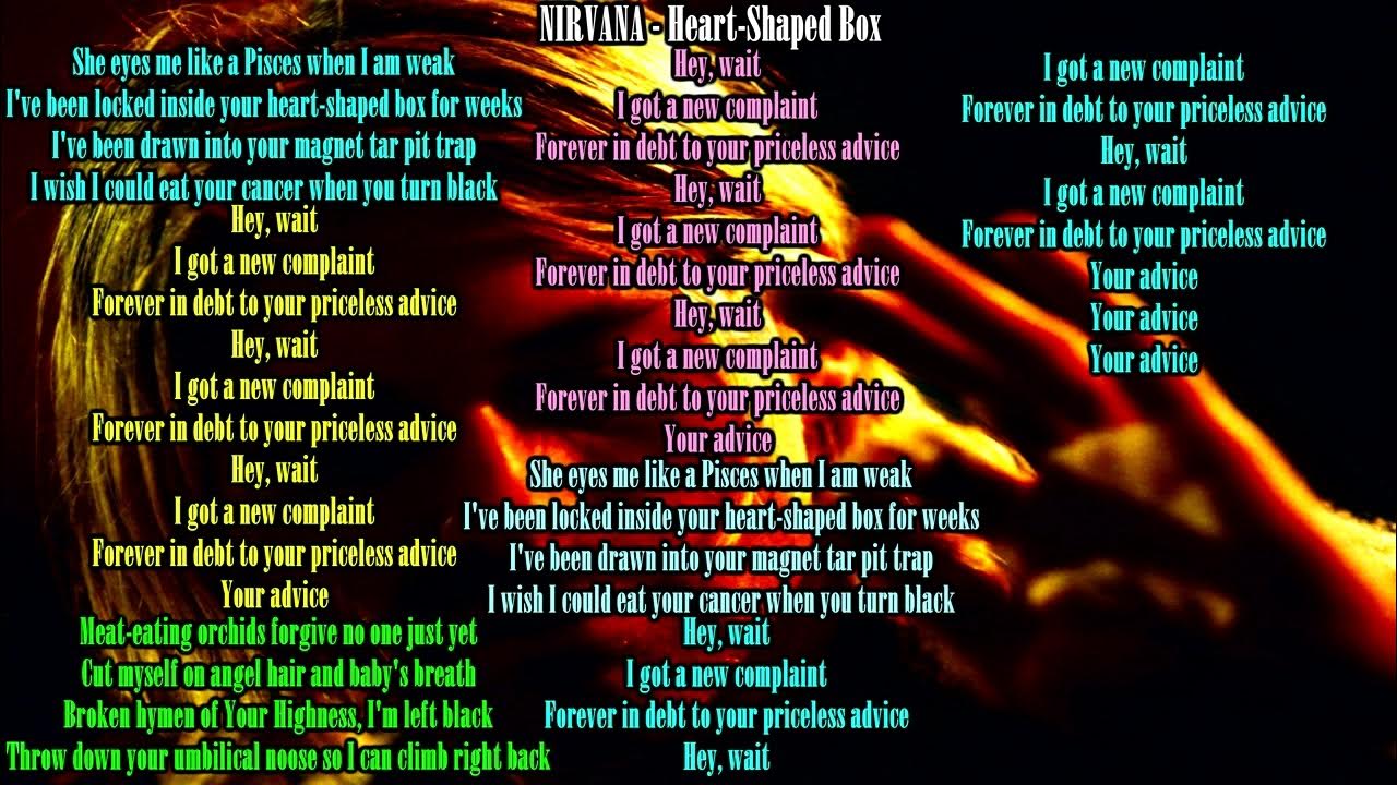 Nirvana – Heart-Shaped Box Lyrics