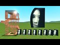 Scary Woman Nextbot Vs Towers In Garry's Mod