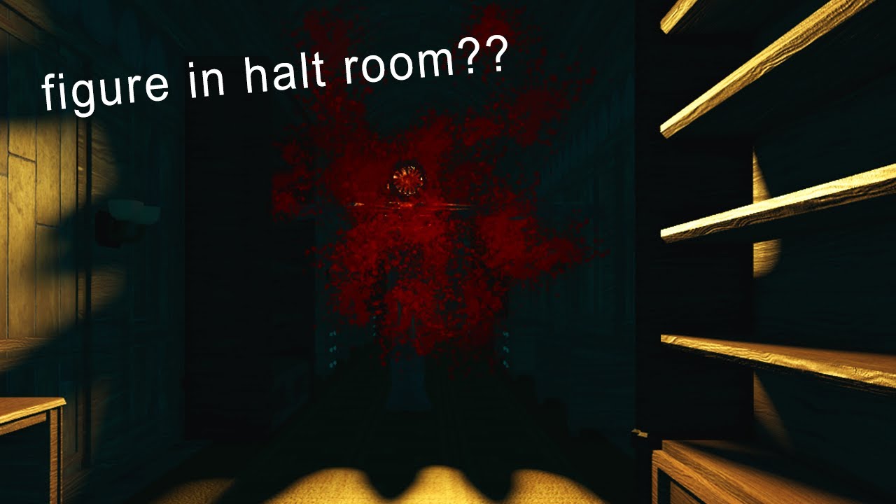 Figure in Halt Room??? (Roblox Doors) YouTube