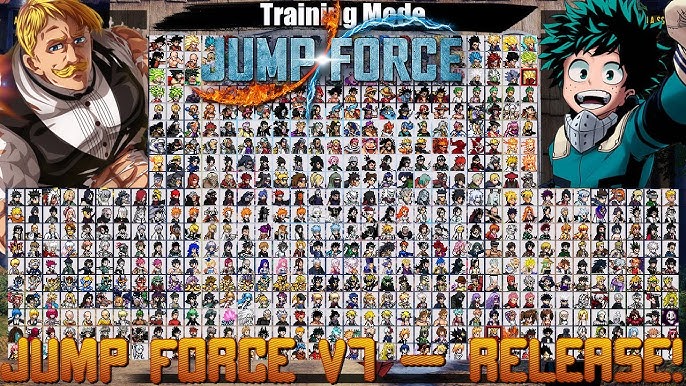 MugenMundo - JUMP FORCE MUGEN - 128 CHARS - DOWNLOAD