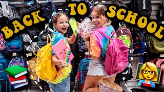 ZAKUPY SZKOLNE Z NAMI! 📚 BACK TO SCHOOL ⏰🖍