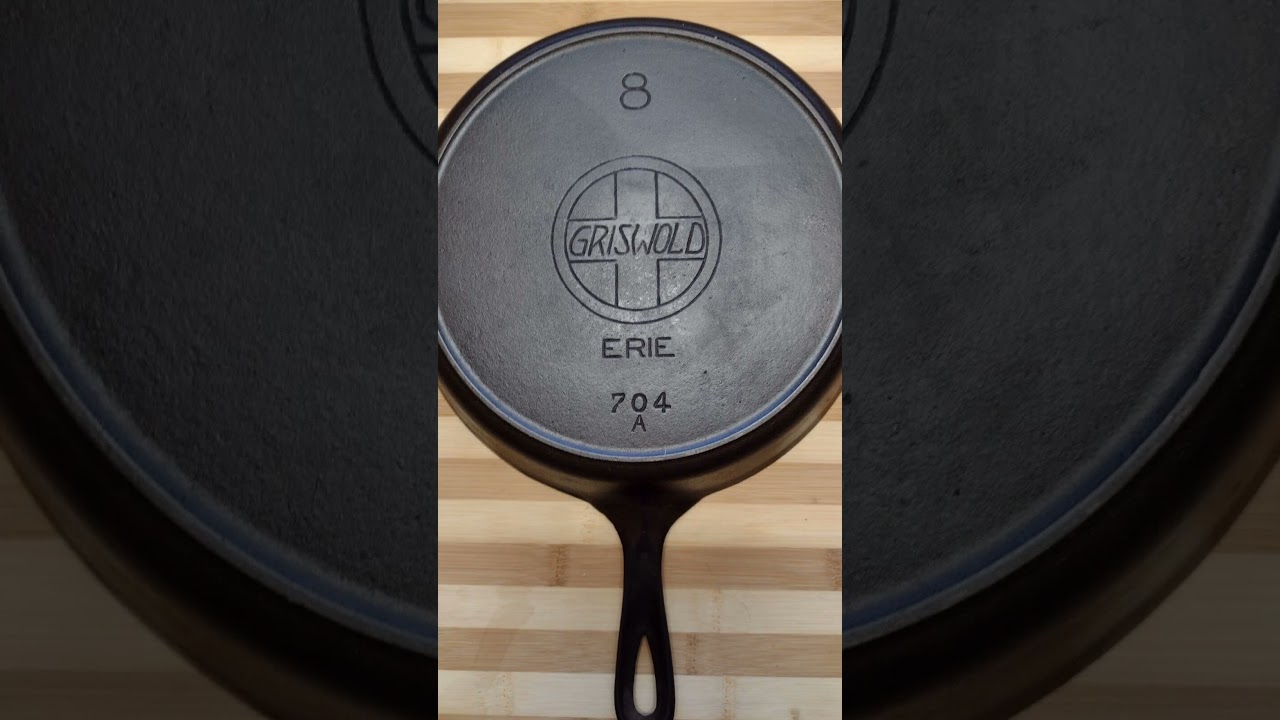 Unboxing A Rare Vintage Griswold Cast Iron Skillet in 2019 