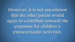 Can I Receive Additional Child Support For The Children's Extracurricular Activities?