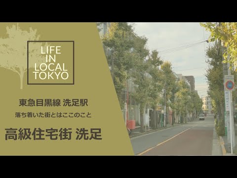 洗足駅 / 落ち着いた街とはここのこと 高級住宅街 洗足