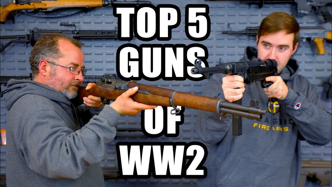 Top 5 Guns Of World War 2 YouTube