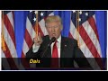 Presidente de EEUU, Donald Trump ignora a periodista de CNN.