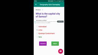 Random Country Capitals Quiz - FREE Android Application screenshot 3