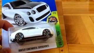 Hot Wheels Bentley Continental Supersports
