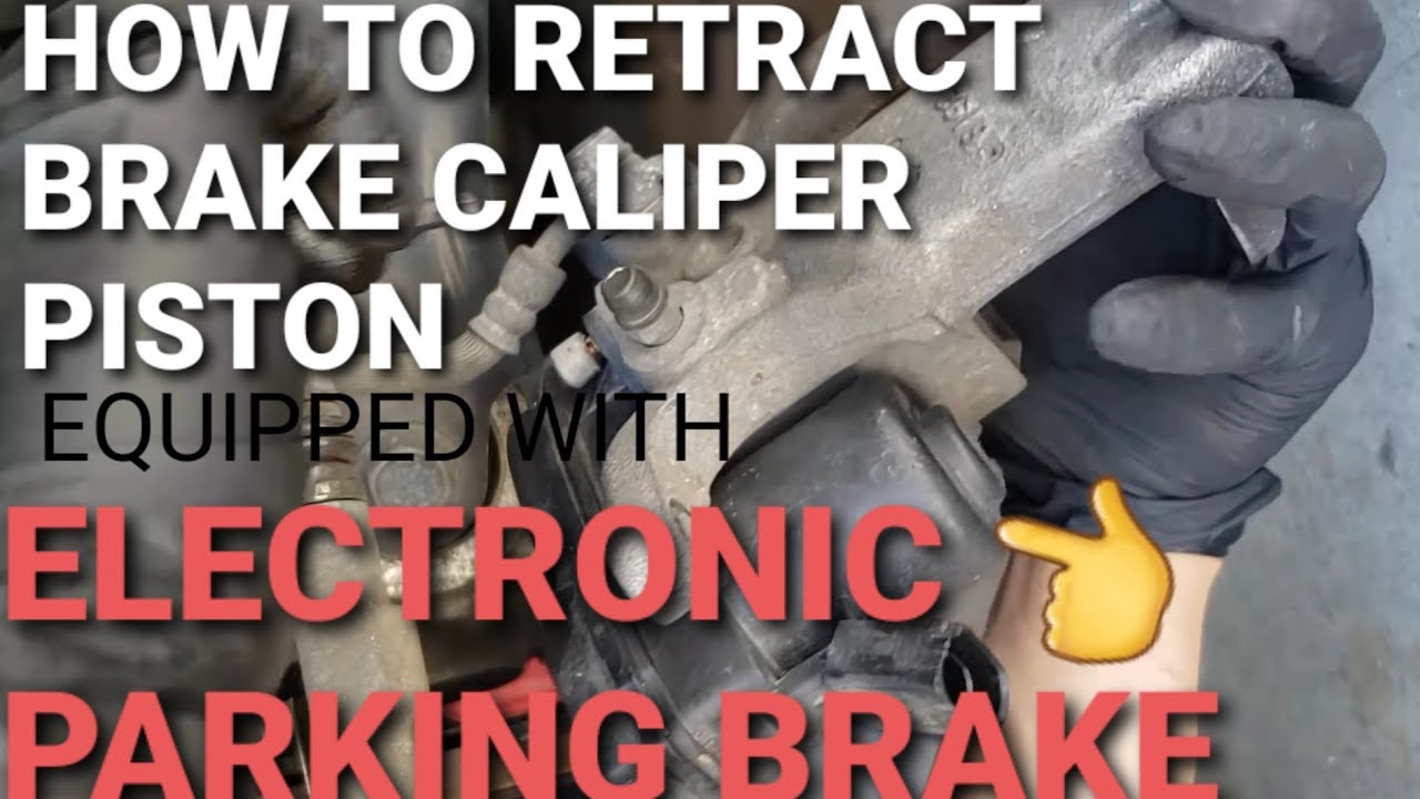 DIY Howto Rear brake pads & rotors replacement No scan tool