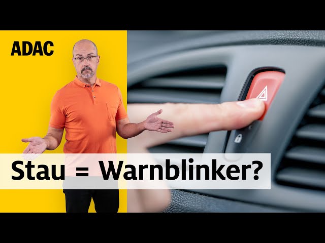 Stauende: Muss ich den Warnblinker einschalten? Oder ist das sogar  verboten?