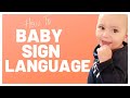 Teach your baby to sign  baby sign language basics  5 easy signs