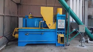 Automatic Corn Cob Hydraulic Press Compactor