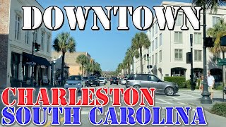 Charleston  South Carolina  4K Downtown Drive