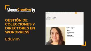 Tutorial Eduvim: Gestión de Colecciones y Directores en WordPress | Plugin personalizado + ACF PRO