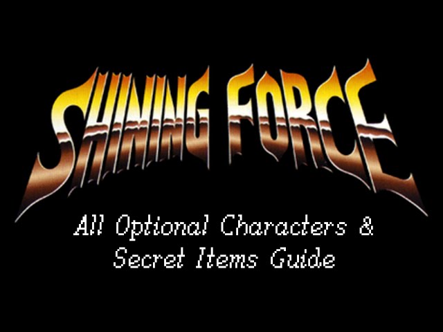 shining force 2 secret characters