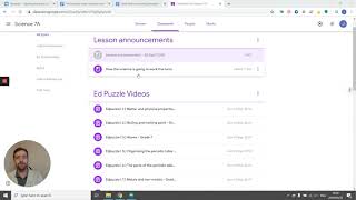 Lesson announcement 20 April 2020 (Grade 7)