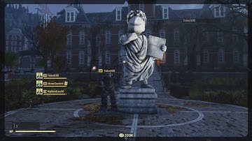 Fallout 76 - Take a Camera Picture in the Courtyard of the Vault Tec University - Daily Challenge