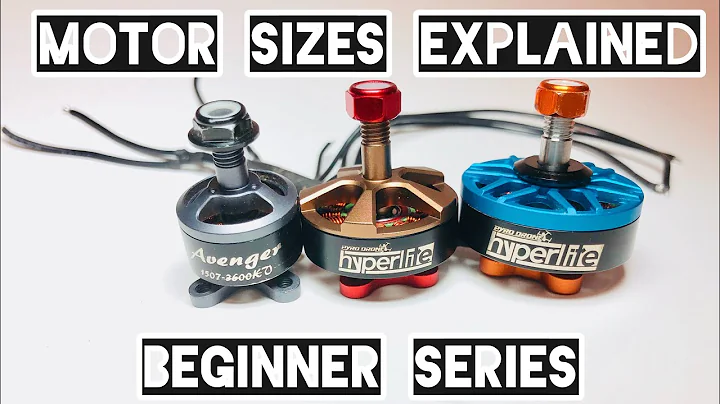 Drone Motor Sizes Explained: FPV Beginner series
