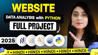 Full Project : Website Data Analysis with Python || Data Science &amp; Data Analytics