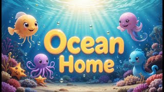 Ocean Home Babies Poem | Nursery Rhymes & Kids Songs. #babyrhymes