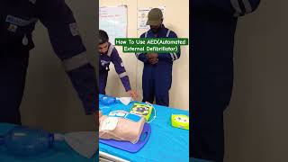 ⚡ AED Usage – Save a Life in 60 Seconds! | First Aid Training #shorts
