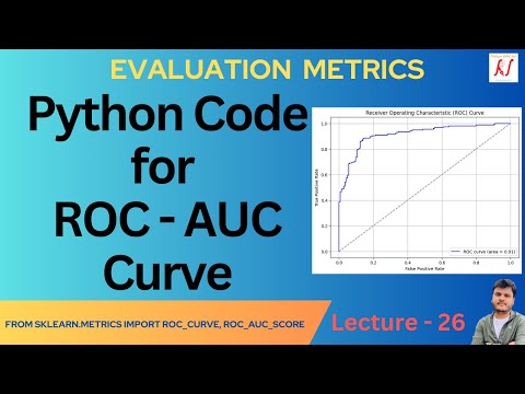 How to Create a ROC-AUC Curve in Python for Binary Classification | Step-by-Step Guide