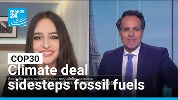 COP30 seals uneasy climate deal that sidesteps fossil fuels • FRANCE 24 English