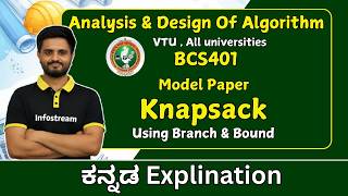 Knapsack using Branch and Bound technique | Analysis and Design of Algorithms