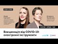 Вакцинація від COVID-19: електронні інструменти