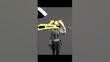 Kaiju no 8 3d animation #digitalart #anime #3danimation #3dart