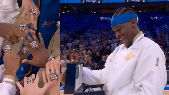 SGA and OKC Thunder get their 2025 NBA Championship rings