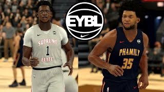 Nba 2K17 - Nike Eybl - Supreme Elite Vs. Nike Phamily - High School Hoops 2K17