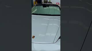 Perfectly Fitted Snap Shades On A Porsche Taycan