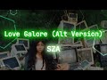 SZA Love Galore Alt Version With Reverb mp3