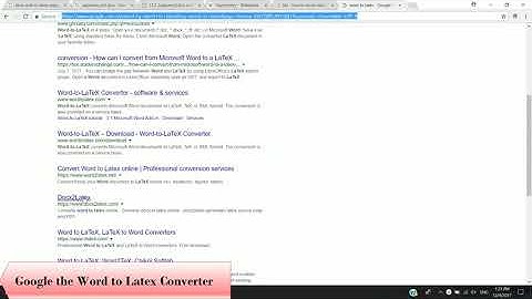 Convert MS word to LaTex-share by Yassin hussen